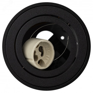 Светильник настенно-потолочный спот OL21 BK MR16/GU10, черный, поворотный Б0054393