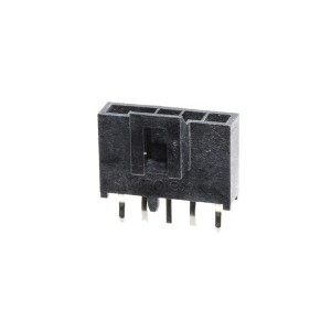 105309-1305, Проводные клеммы и зажимы NanoFit Hdr VT 5Ckt SR KNK Pns Blk 30Au