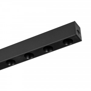 Светильник MAG-DOTS-25-L200-6W Warm3000 (BK, 30 deg, 24V, DALI) 046323, Светильник для магнитных треков шириной 25 мм, с управлением DALI. Мощность 6 Вт. Цвет свечения ТЁПЛЫЙ 3000K, световой поток 400лм, угол 30°, CRI>90. Корпус прямоугольный, металл, цвет черный, IP20. Размеры LxWxH 204x20x25 мм. Входное напряжение DC24V