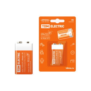 Элемент питания 6LR61 "Крона" 9V BP-1 SQ1702-0013