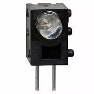 CMC01R, Светодиодные индикаторы для печатного монтажа HI EFF RED WTR CLR RIGHT ANGLE