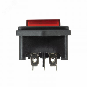 Сетевой разъем на корпус вилка тип C14 с выключателем, Разъем питания серии AC, вилка 3-х полюсная, фланцевое крепление, 6А 250В, с клавишным выключателем с подсветкой