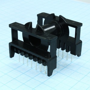 ETD39 BBN H 1S 8+8, Каркас горизонтальный для сердечника ETD39 41.8*39.6*33.1мм, 16 выводов