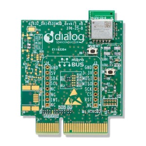 DA14531MOD-00F1DB-P, Дочерние и отладочные платы Bluetooth Low Energy DA14531 module daughterboard for the DA14531MOD-00DEVKT-P Pro motherboard