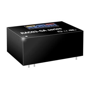 RAC03-12SGA, Модули питания переменного/постоянного тока 3W 85-305Vin 12Vout 250mA