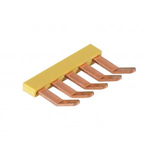 Соединительная перемычка IVB S WK4 E - 12, Соединительный мостик, для установки в зажимную клетку, изолированный, толщина 1 мм, угловой, 12 полюсов, для клемм: WK 4 E/U