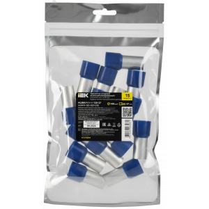 Наконечник НШВИ 120-27 темн. син. (уп.15шт) IEK UGN11-120-027-015