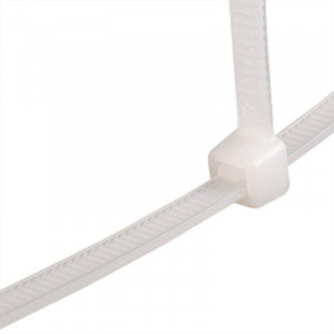 Хомут кабельный КСС 8х400 нейл. бел. (уп.100шт) 50011