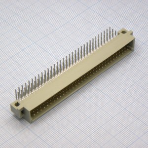 DIN 3X32 96MR (2.54mm), разъем для печатных плат, где требуется соединение типа плата-плата.