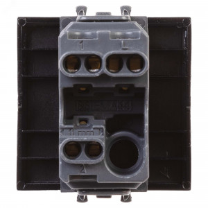 Переключатель одноклавишный модульный, 