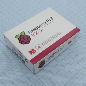 Raspberry Pi 3 model B+, Одноплатный компьютер BCM2837B0(ARM Cortex-A53) 1.4 GHz/1Gb RAM/Micro SD/2.4GHz and 5GHz Wifi/Bluetooth 4.2/разъем GPIO/HDMI/stereo jack/RJ45/4xUSB2.0/питание 5В microUSB или PoE