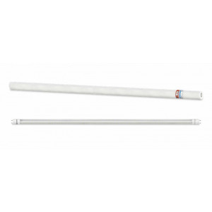 Лампа светодиодная LED-T8-П-PRO 20Вт трубчатая с двухсторонним цоколем прозрачная 6500К холод. бел. G13 2000лм 230В 1200мм неповоротн. 4690612031002