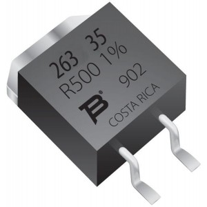 PWR263S-35-1501F, Толстопленочные резисторы – для поверхностного монтажа 1% TOL 1.5 KOhm AEC-Q200