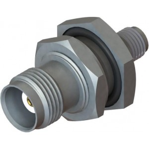 SF1134-6007, РЧ адаптеры - междусерийные SMA F to PTNC F Bulkhead Adapter