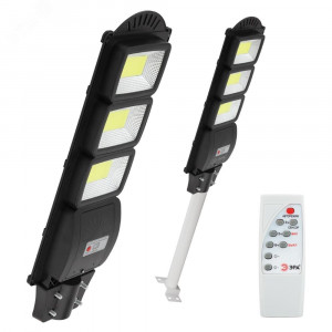 Консольный светильник на солн. бат.,COB,с кронштейном,60W,с датчи. движ.,ПДУ,1100lm, 5000К, IP65 Б0046796