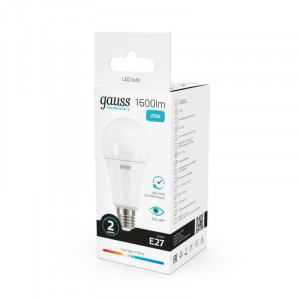 Лампа светодиодная Elementary 20Вт A60 грушевидная 4100К нейтр. бел. E27 1600лм 23229