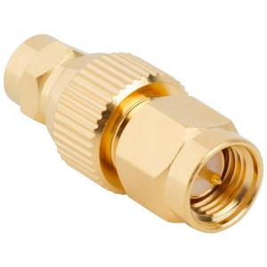 242177, РЧ адаптеры - междусерийные SMA BULKHEAD JACK TO SMB JACK ADAPTER