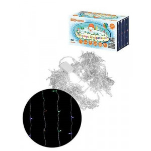 Гирлянда светодиодная "Занавес" 1,5х2,5 м, 169LED, многоцветн., 8 режимов, 250 В, IP44, SQ0361-0097