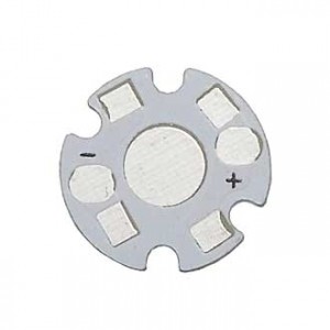 1X1W 1 COLOR  D16, Плата для мощного светодиода, d=16мм