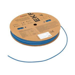 Термоусаживаемая трубка ТУТ нг 4/2 синяя рулон PROxima tut-4-g