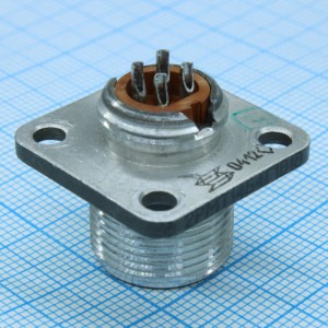 2РМТ14Б4Г1В1В, Соединитель цилиндрический низкочастотный негерметичный