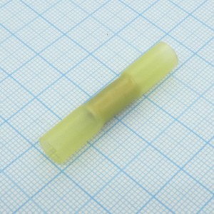 DYBT-3, Термоусаживаемая соединительная гильза из полиэтилена с адгезивным слоем (под обжим). Состоит из термоусаживаемой трубки, изготовленной из полиэтилена высокой плотности (HDPE) с нанесенным на внутреннюю поверхность термоплавким клеем из полиамида.