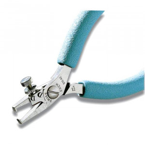 510AE, Инструмент для снятия изоляции. Диаметр регулируется винтом. С другой стороны режущее лезвие. Для всех видов изоляционного материала и оплеток оптоволокна. Провода AWG 30-18(0,25-1,02мм), 120 мм, 75 г