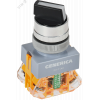 Переключатель D7-11X2 2 полож. 1з+1р черный GENERICA BSW50-11X2-3-21-2-K02-G