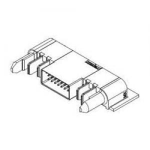 46437-3003, Электропитание платы TEN60 RA PLUG ASSY
