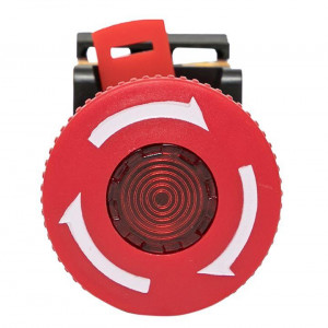 Кнопка ANE-22 поворотная c блокировкой и подсветкой NO+NC Грибок PROxima pbn-ane