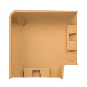Поворот 90 гр. (40х16) (4 шт) светлое дерево EKF-Plast