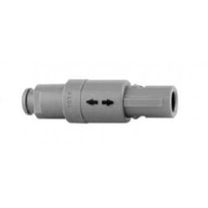 PAG.M0.8GL.AC65GZ, Цилиндрические защелкивающиеся разъемы 8P SOLDER STR PLUG CBL COLLET 6.5MM GRY