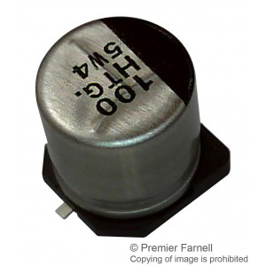 EEETG1A221P, Конденсатор алюминиевый электролитический 220мкФ 10В ±20% (8 X 10.2мм) для поверхностного монтажа 0.5 Ом 197мА 2000час 125°С автомобильного применения лента на катушке