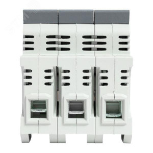 Предохранитель-разъединитель DF 10х38 3Р (тип ПВЦ) EKF df103-e