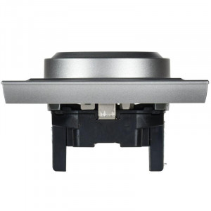 Розетка 2-м СП BRITE РСш12-3-БрА 16А в сборе с заземл. защ. шторки алюм. BR-R24-16-K47-F