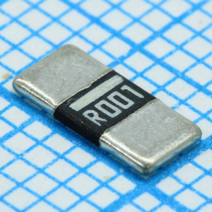 PA2512FKF7W0R001E, ЧИП-резистор металлополосковый 2512 0.001Ом ±1% 2Вт ±100ppm/°C автомобильного применения лента на катушке