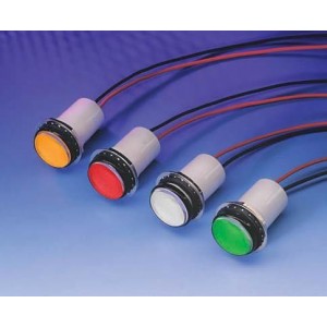 557-1204-203F, Светодиодные панельные индикаторы MIN GREEN LED PMI