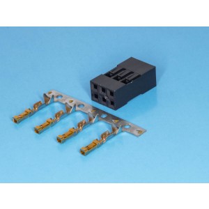 BLD-6, Разъем 2х3 гнездо на кабель