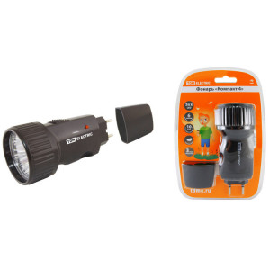 Фонарь "Компакт 4", аккумуляторный, 5 светодиодов 15 лм/Вт SQ0350-0001