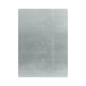 Монтажная панель для цельного навесного шкафа из фибергласа, металл, 800х600 (ВхШ) мм CN5086MP