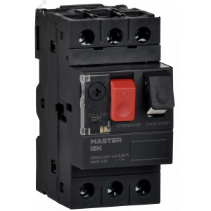 Пускатель ПРК32-0,63 In=0,63A Ir=0,4-0,63A Ue 660В DMS11-C63