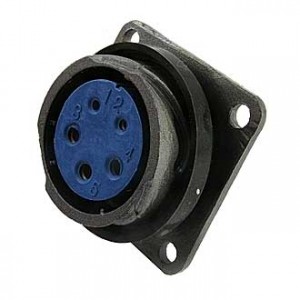 FQ24-5PIN ZK, Разъём быстроразъёмный SZC FQ24-5pin ZK, 5-ти контакнтый