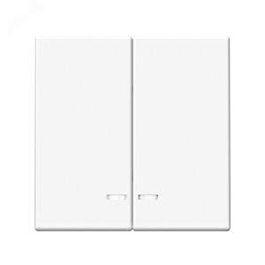 Выключатель 2-кл. ArtGallery (сх. 5а) 10AX с подсветкой механизм лотос SE GAL001353