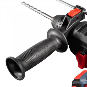 Перфоратор аккумуляторный HB-20-24 серия ПРОФИ, Перфоратор аккумуляторный 20V бесщеточный с максимальным размером оснастки SDS-Plus до 24 мм, 2 аккумуляторные батареи: Li-ion, 20 В/4Ач, зарядное устройство, кейс