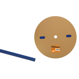 Термоусаживаемая трубка ТУТнг 4/2 синяя (200 м/ролл) SQ0518-0132