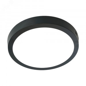 Светильник светодиодный ДПО-18w 4000K 1260Лм черный AL504 51073