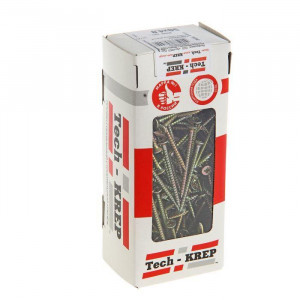 Саморез универсальный 50х4.0мм желт. (уп.200шт) 102247