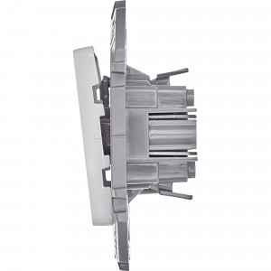 Выключатель кнопочный Inspiria 6А 250В без фиксации НО/НЗ механизм бел. Leg 673690