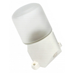 Светильник НББ 01-60-002 для бани пластик/стекло наклонный IP65 E27 max 60Вт 158х116х85 белый Б0048407