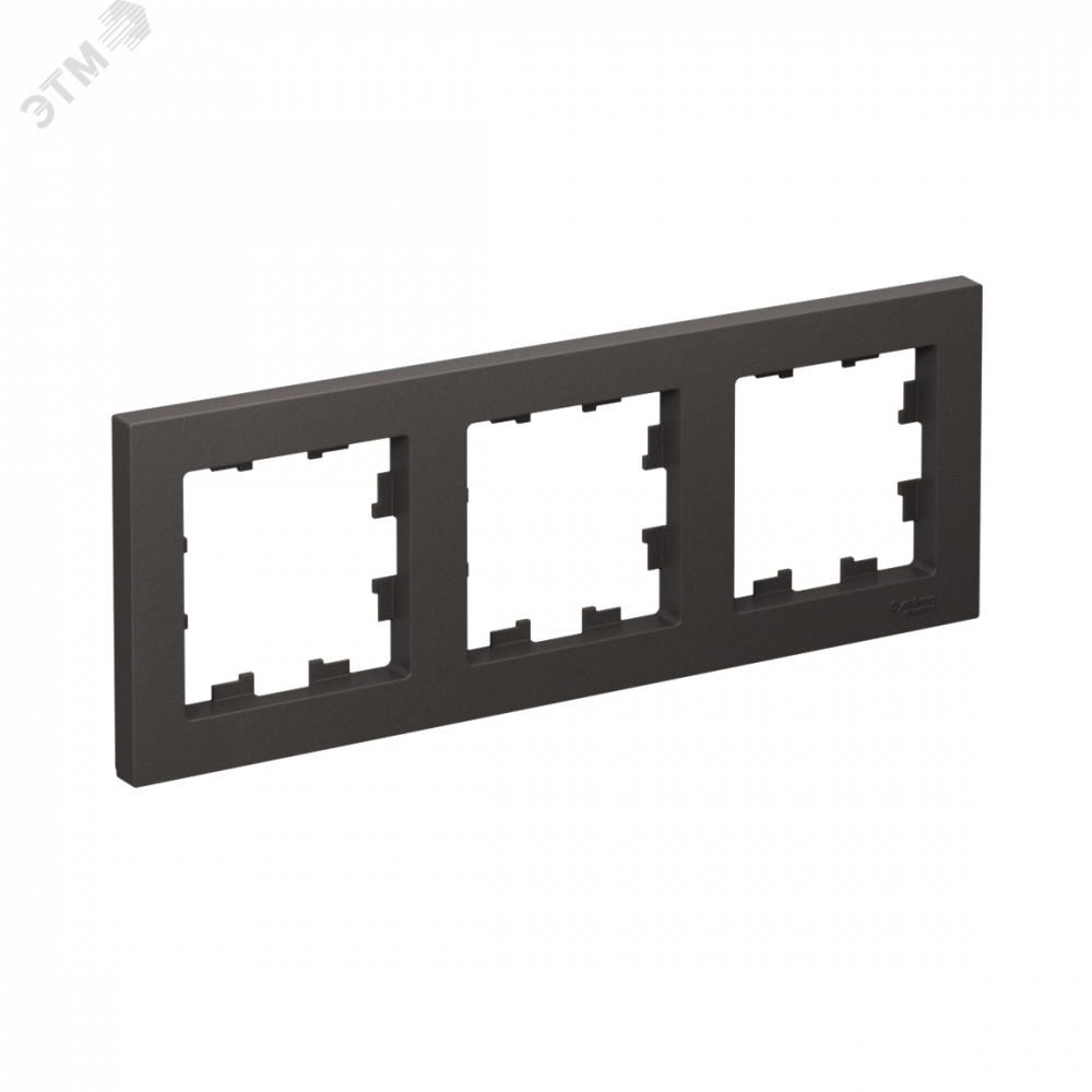 Изображение товара Рамка 3-пост AtlasDesign универсальная базальт SYSTEME ELECTRIC